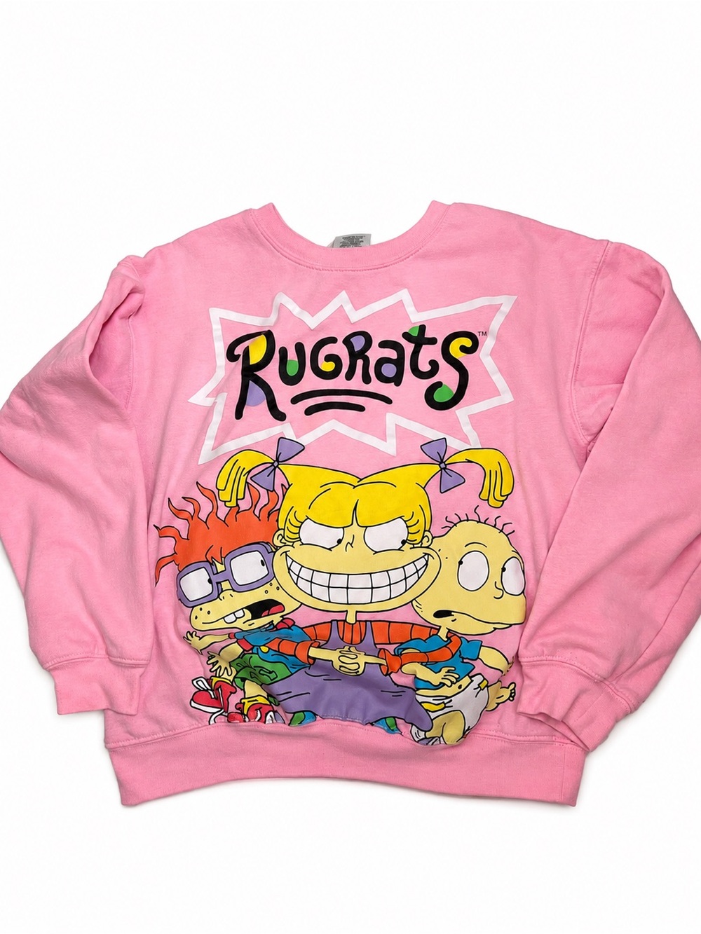 Nickelodeon Pink Rugrats Sweatshirt, Size Medium